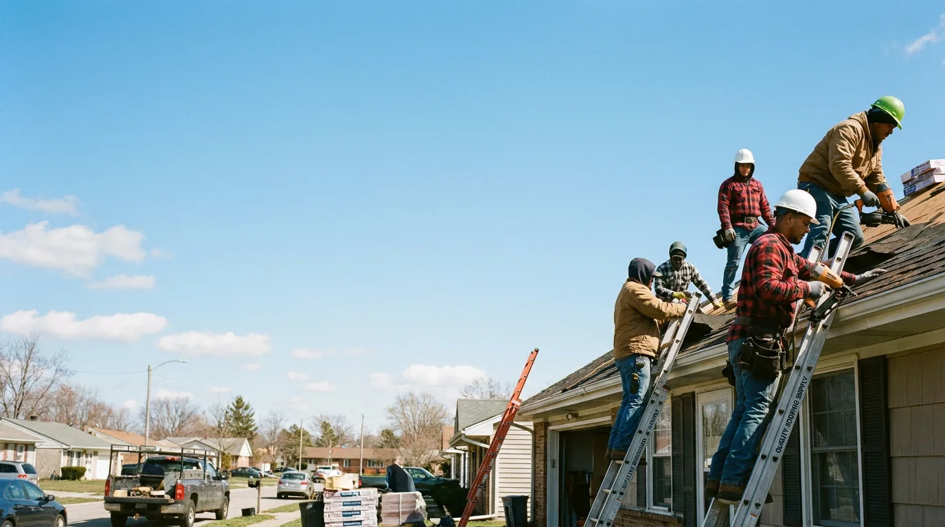 Roofing in New Bavaria, OH near me